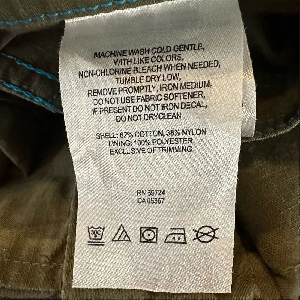 Columbia Men's Convertible Cargo Hiking Pants Green Size L 29-30" Inseam‎ - Picture 7 of 12